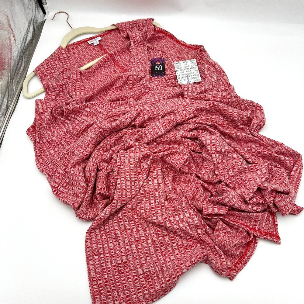 New With Tags LuLaRoe Joy Long Vest L (12-14)